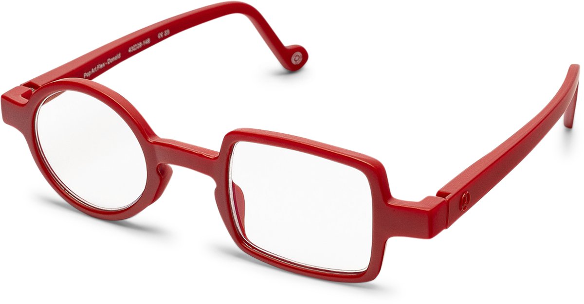 Leesbril Aptica Pop Art Roy-Rood-+1.00