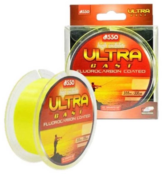 Asso Ultra Cast Paralelo 300 M Monofilament Transparant 0.360 mm van Asso — afbeelding 4