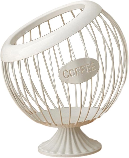 UNISOPH Capsulehouder en dispenser voor Dolce Gusto en Nespresso- koffiecapsules, opbergorganizer