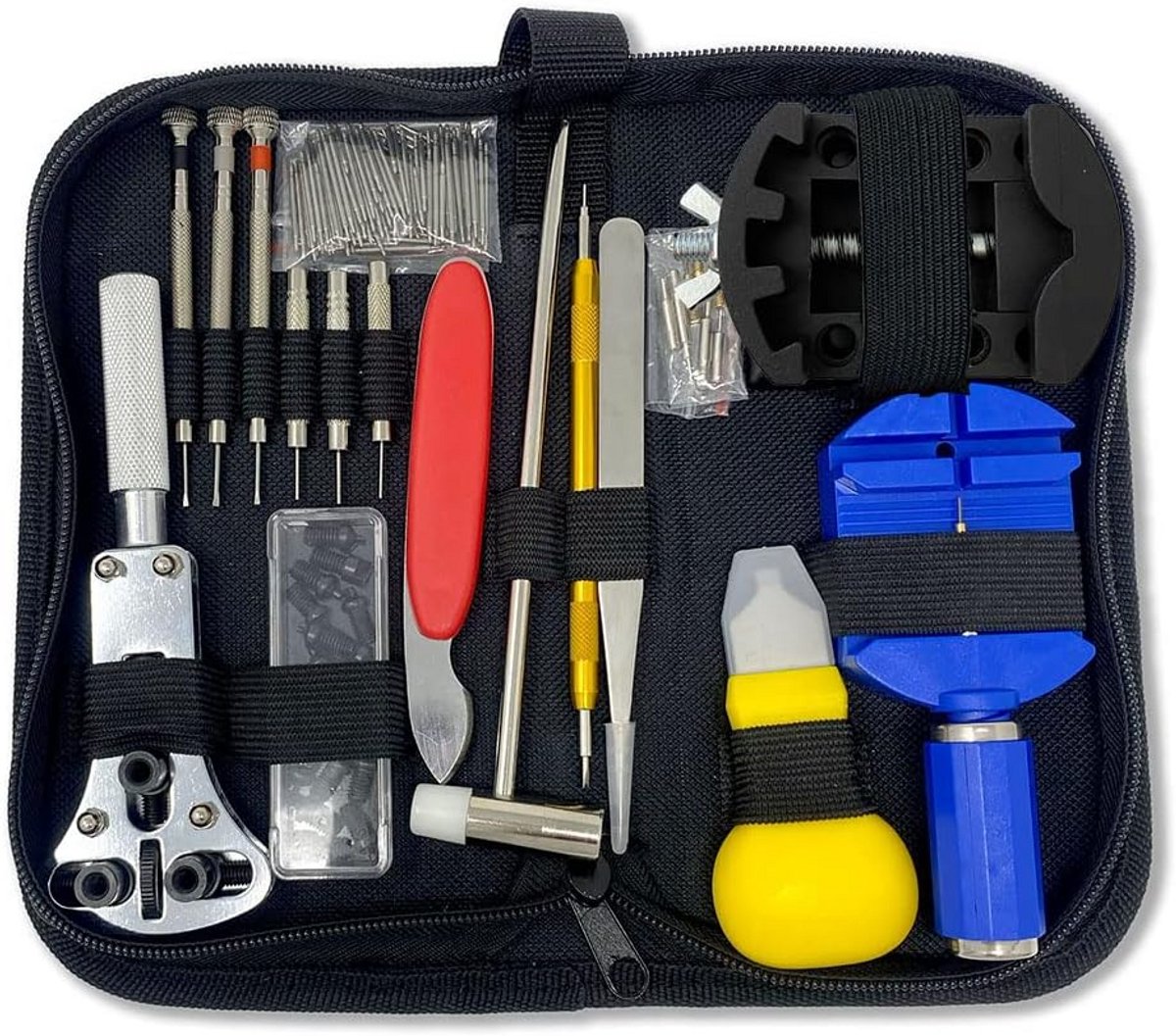 Uitgebreide 147-delige Horlogereparatieset voor Thuisgebruik