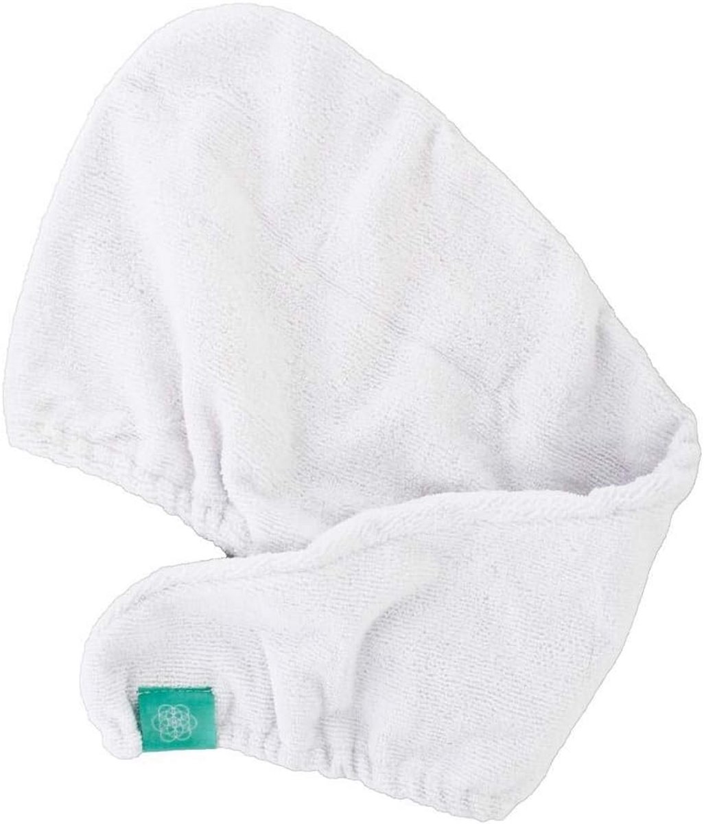 Haar Handdoek Wrap Wit - Snel Drogen en Comfortabel