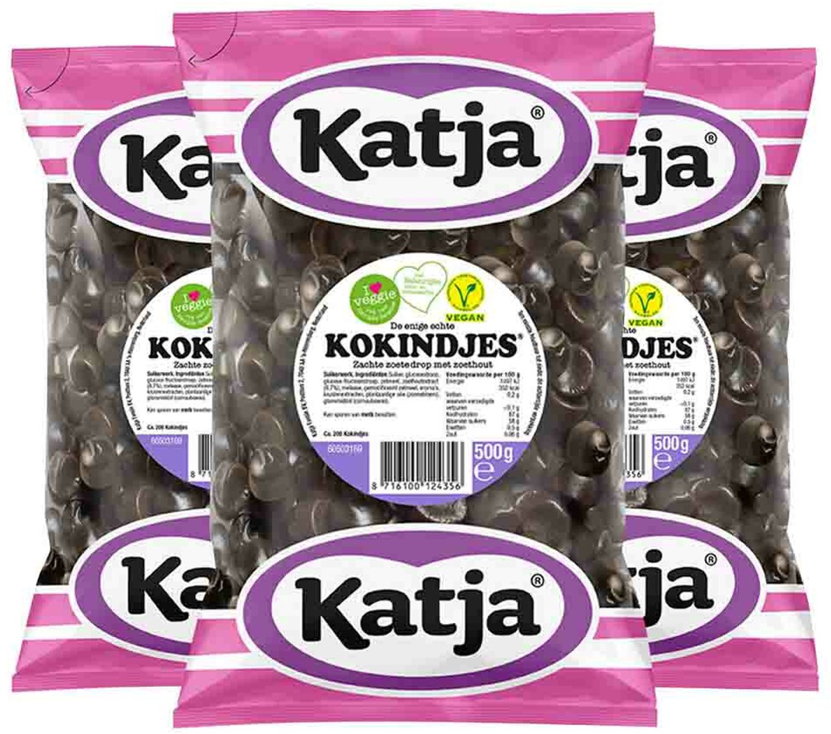 Katja Kokindjes - 3 x 500 gr - Voordeelverpakking