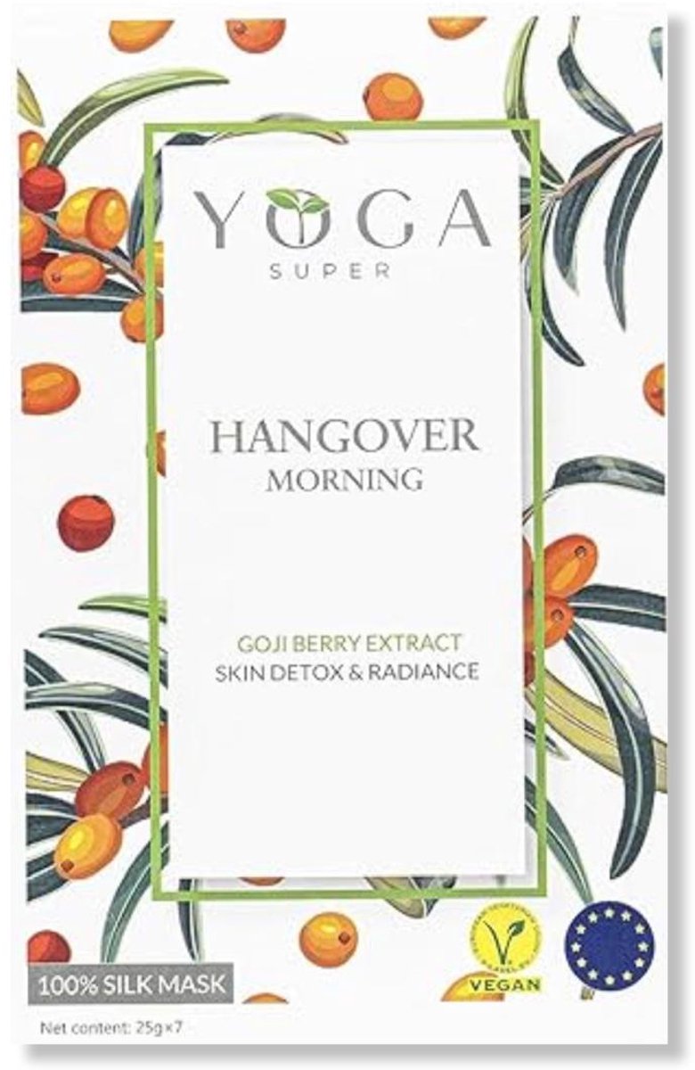 Hangover Morning Gezichtsmasker - Inclusief Verzendkosten - Prijs Per Stuk