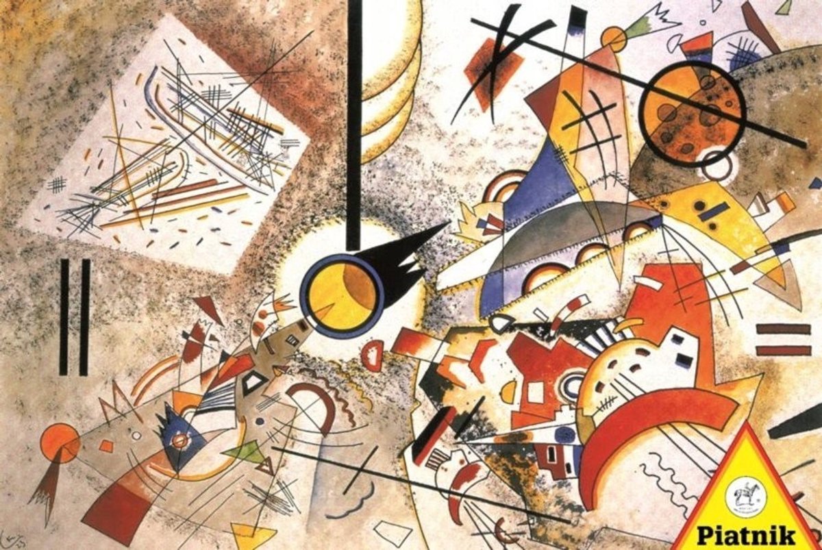 Piatnik Kandinsky 1000 Stuk Puzzel - Duurzaam & Levendig