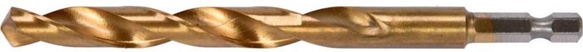 Yato Serie - HSS-TiN Metaalboor - 10,0MM - Zeskantige Schacht - Titanium Coating