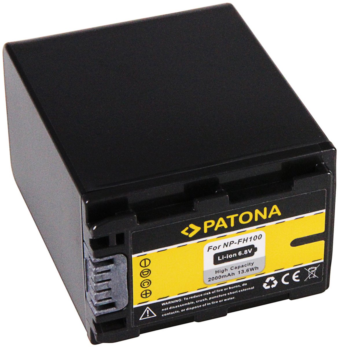 PATONA battery for Sony NP-FH100 NP-FP30 NP-FP50 NP-FP51 NP-FP60 NP-FP61