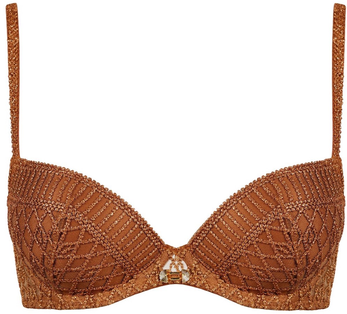 Aubade Stardust Dream Push Up Bh 4DN08 Gold - maat EU 75C / FR Geel