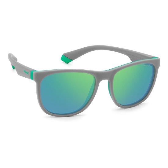 Polaroid Kinderen PLD 8049/S Grey green 49/16/130 JUNIOR Zonnebrillen — afbeelding 4