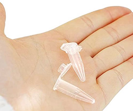 30 stuks microbuisjes voor sapcentrifuge - Conische centrifuge-tubes voor laboratoria en chemische experimenten (0,5 ml) — afbeelding 4