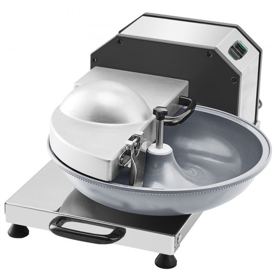 Keukenmachine - Hakmolen Groentehakker - Toerental 3000 tpm - Roestvrij Staal Voedselkwaliteit - S-vormig Mes - Multifunctioneel Voor Groenten Fruit Noten Granen van Merkloos — afbeelding 5
