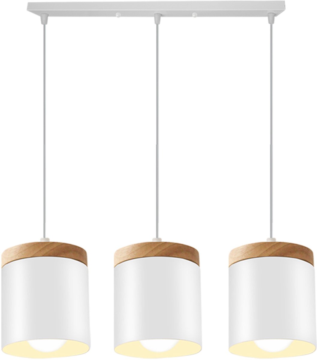 Hanglamp Moderne Slaapkamer Verstelbare Hoogte 3 Plafondlamp Woonkamer E27 Kroonluchter Wi