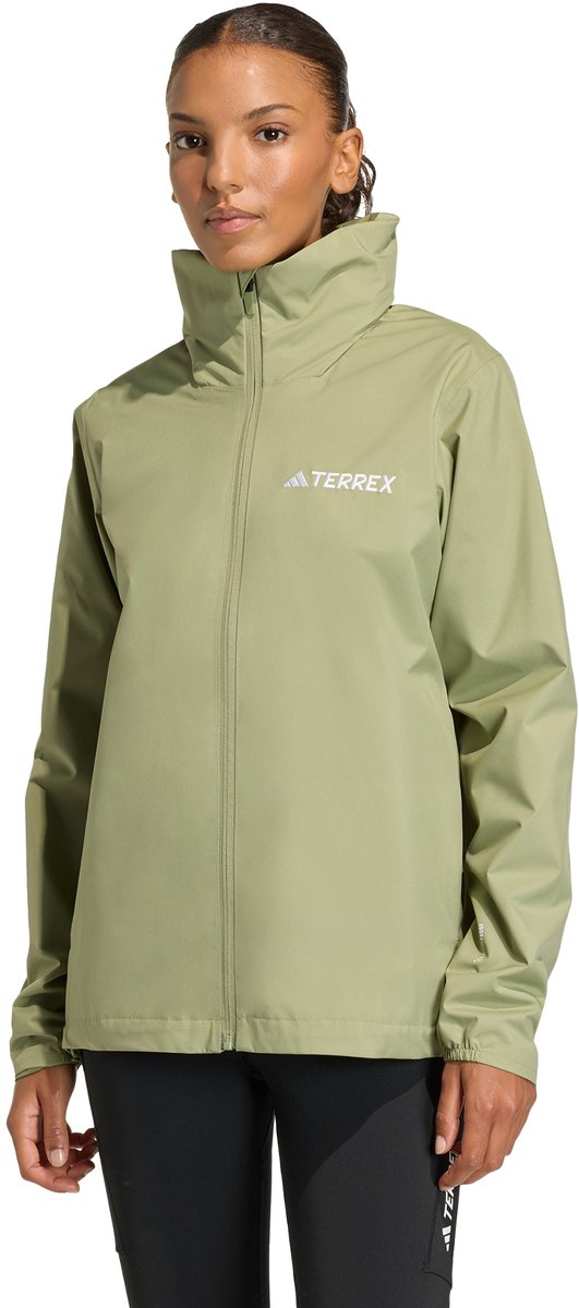 Adidas Terrex Multi Essentials 2L Regenjack - Dames - Groen