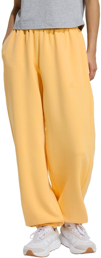 adidas Sportswear Pantalon ample Soft Lux - Femmes - Orange - S
