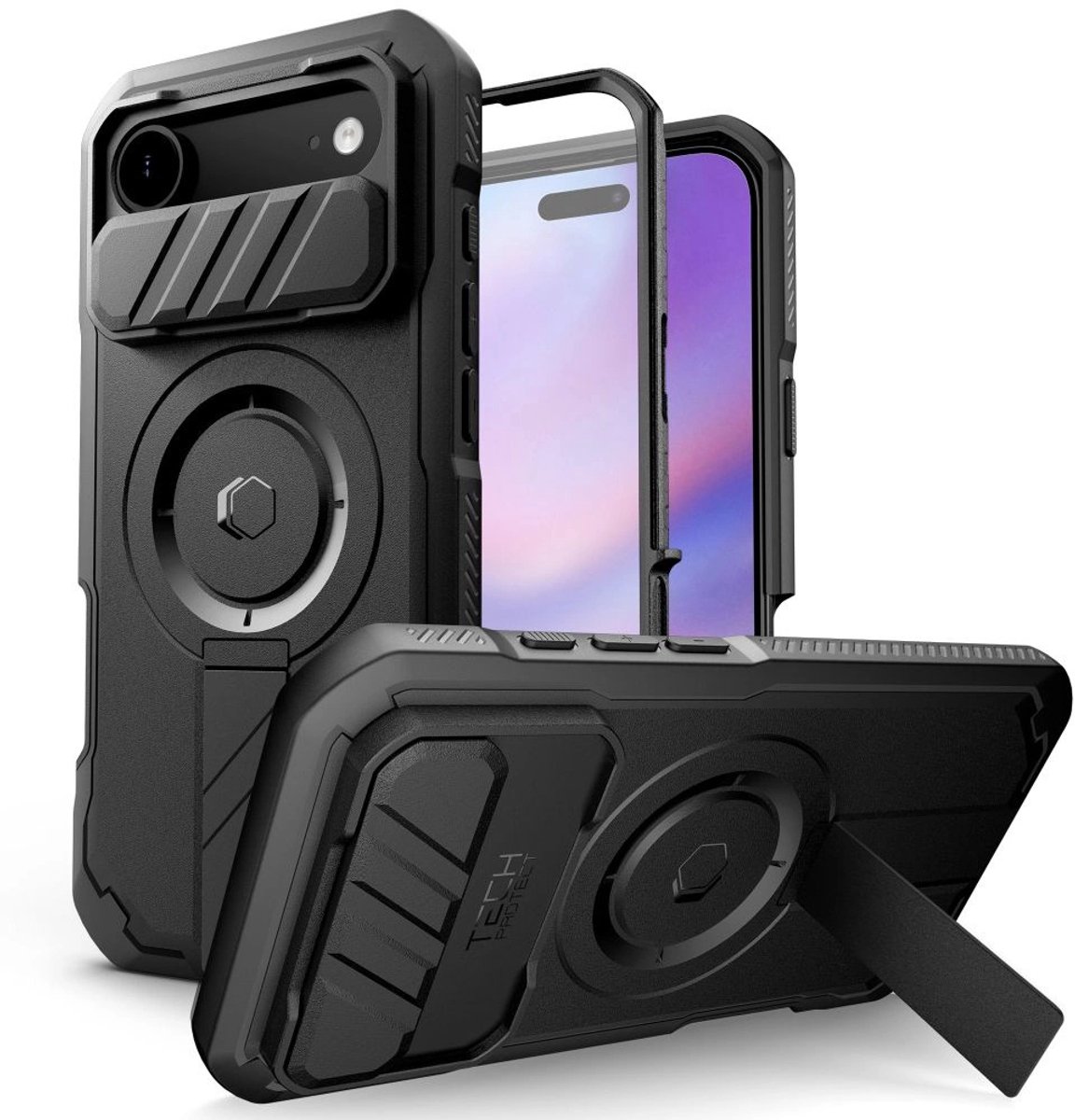 Tech-Protect Kevlar Magsafe-Hoesje Voor Iphone 17 Air Hoge Standaarden