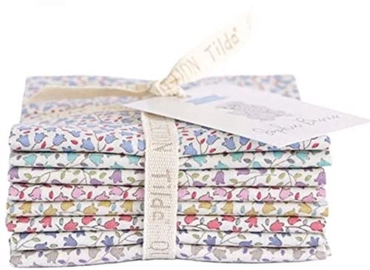 Basisstoffen Set - 8 Assortiment, 100% Katoen