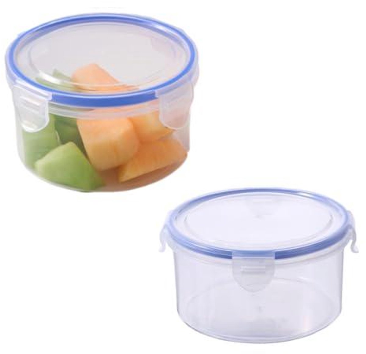 600 ml Vriesdozen Set - Luchtdichte Voedselopbergdozen voor Koelkast, Vriezer en Magnetron