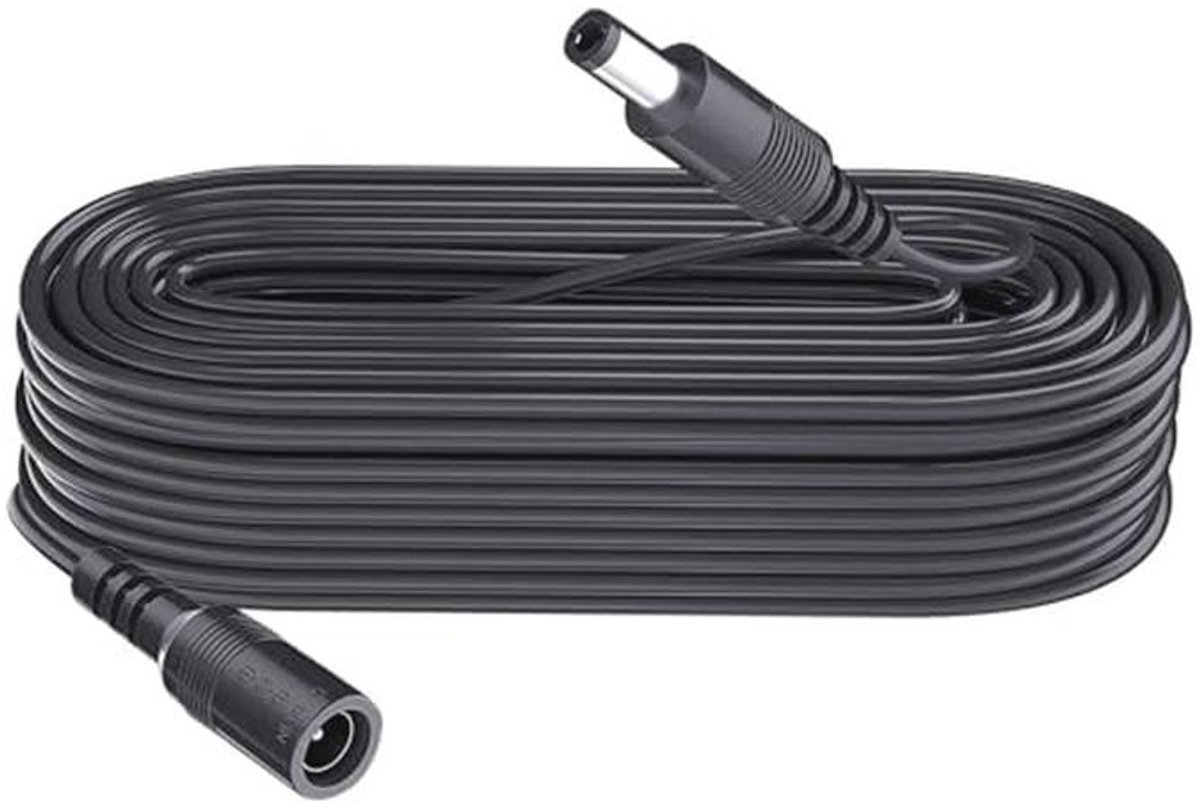 5 Meter DC Extension Cable 5.5mm x 2.1mm voor Beveiligingscamera's en LED-strips