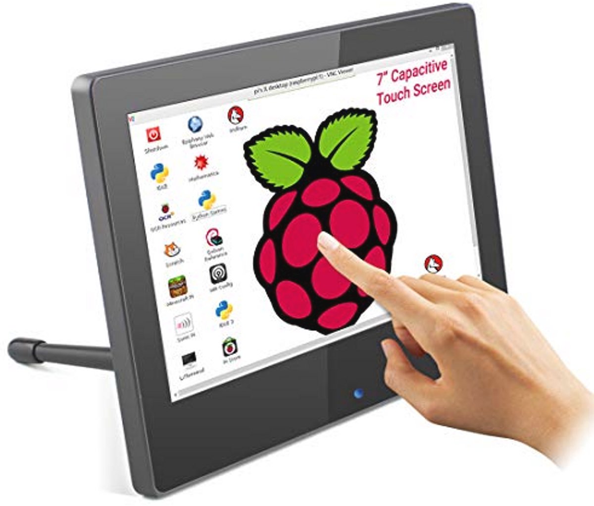 7 inch Touchscreen Monitor voor Raspberry Pi en Mini PC - 1024 x 600 HD Display