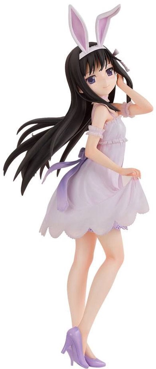 Puella Magi Madoka Magica The Movie Rebellion PVC Statue 1/4 Homura Akemi Rabbit Ears Ver. 42 cm