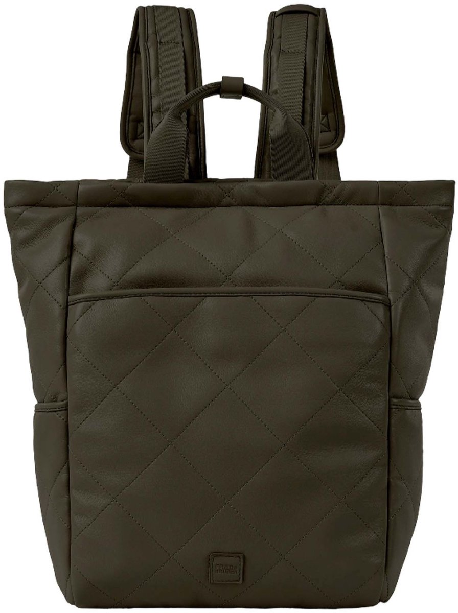 FREDsBRUDER vrijetijdsrugzak rugzak Comfy Carry Backpack Dark Khaki olijfgroen