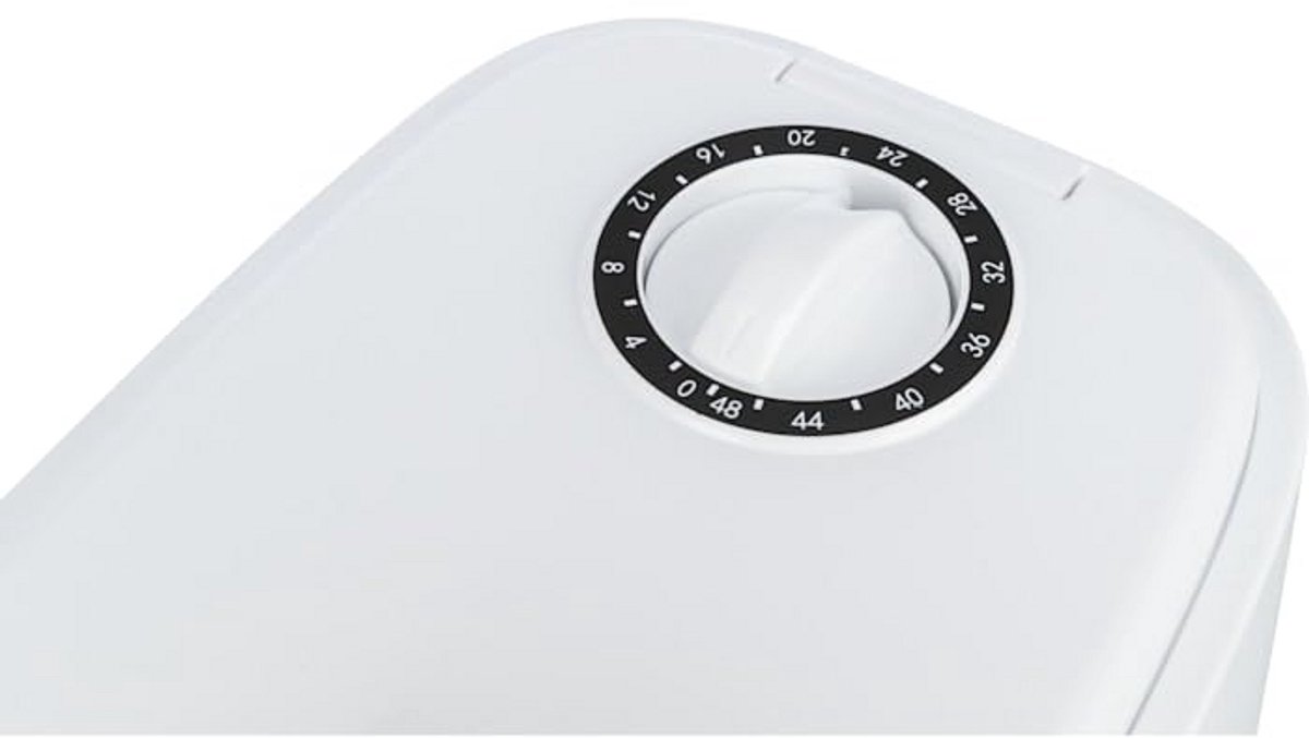 Voederautomaat voor konijnen - 300 ml - Wit - 13 x 7 x 24 cm - afbeelding 3