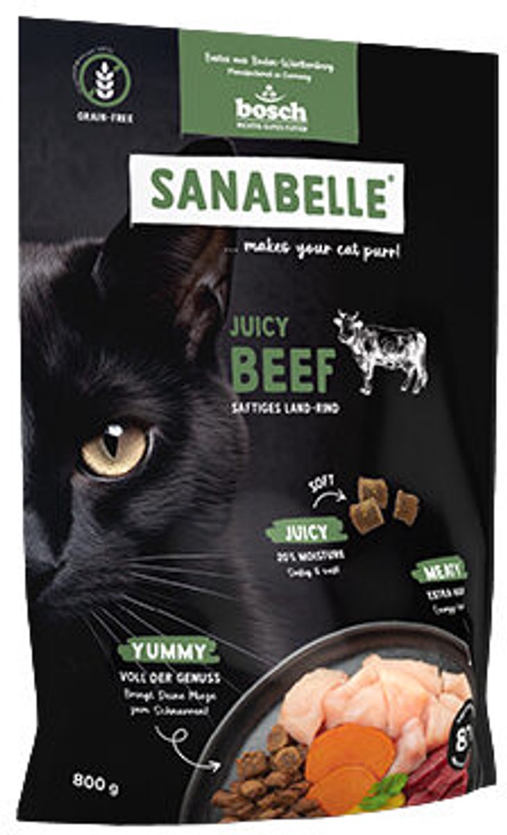 Sanabelle Juicy Kattensnack - Rund - 250 g