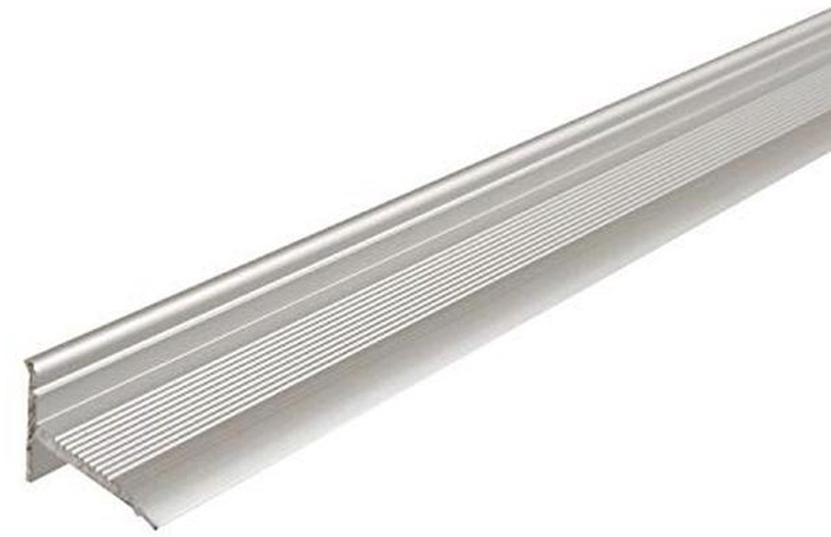 Zelfklevend Sokkelprofiel voor Wand- en Deursluitingen - Ideaal voor Renovaties - Zilver 150 cm