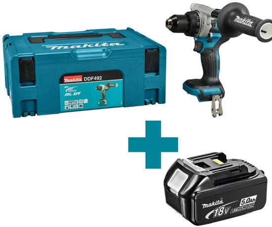 Makita DDF492ZJ Boorschoefmachine LXT 18V - Zonder Accu