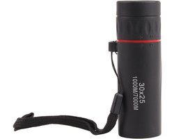 Gigicial Hoge resolutie monoculaire nachtzichtkijker - grote opening, uitgerust met BAK-4 prisma's en multi-coated lenzen - 1 stuk - universeel type + zwart