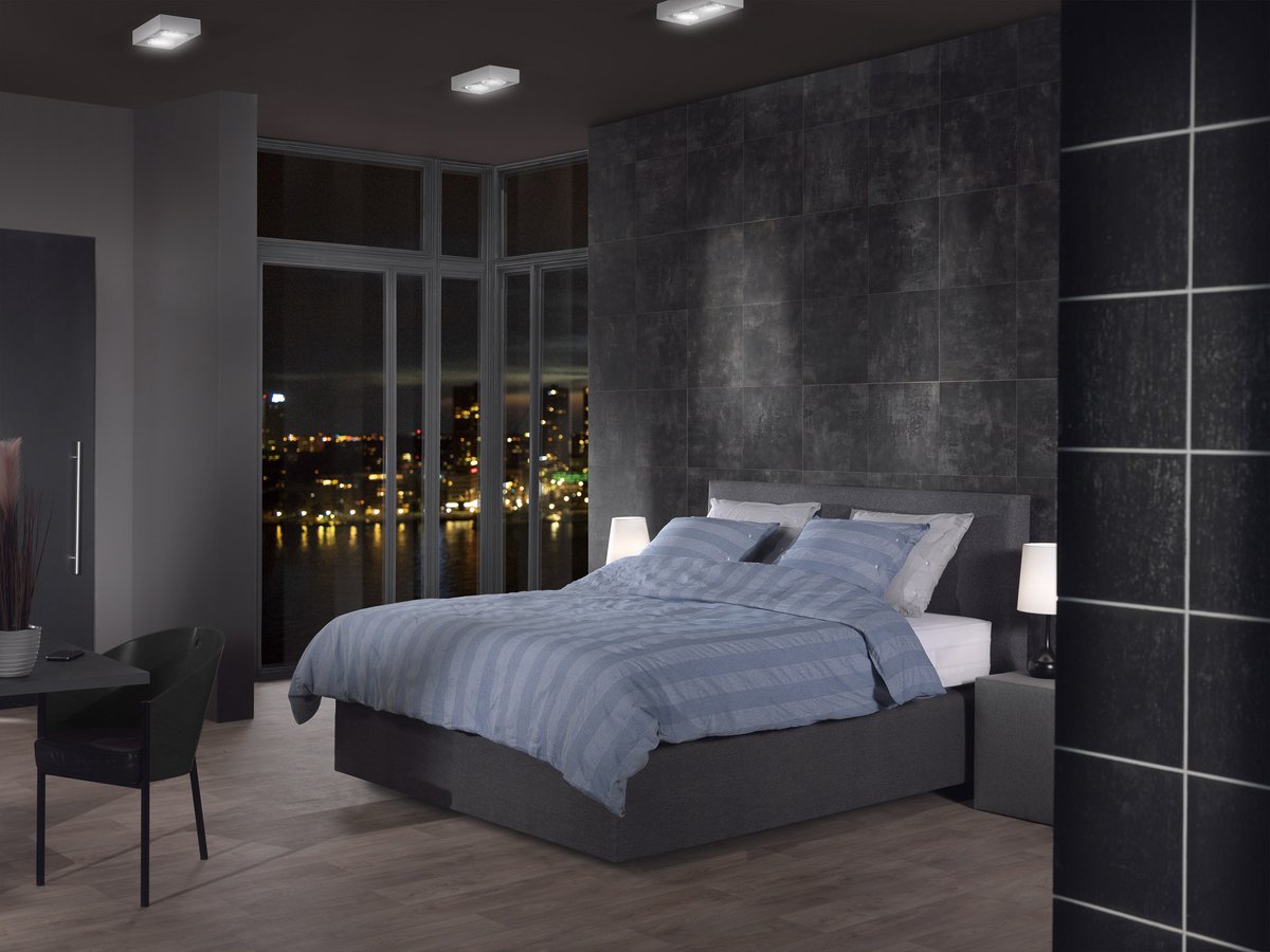 Yellow dekbedovertrek Arrezo (Sky Blue)- 240x200/220 cm