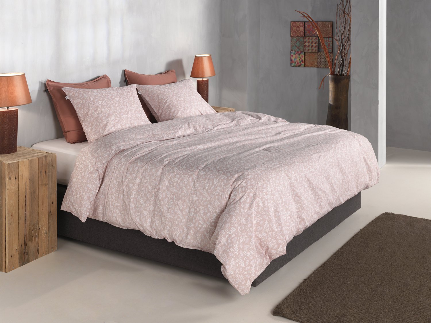 Zohome Dekbedovertrek zohome petali di lino Lino Shell Nude