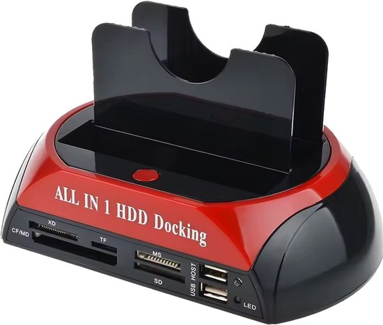 All-in-One HDD Docking Station - USB 2.0 - IDE/Sata/eSATA