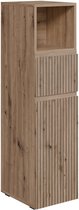 Vicco Takumi Halfhoge kast – 30 x 112.6 cm met lade en deur Ambachtelijk