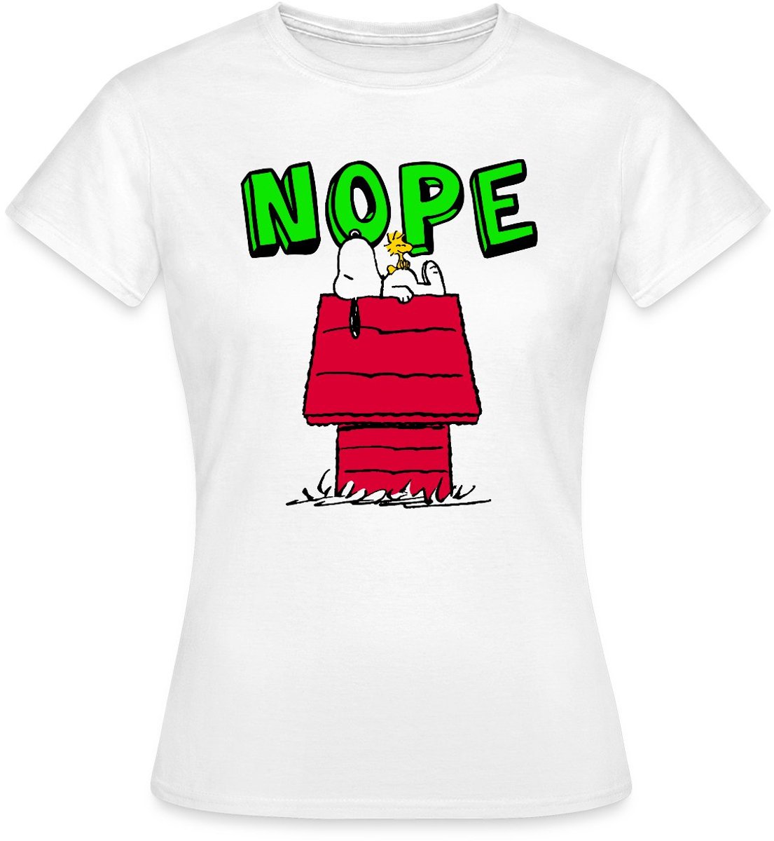 Peanuts Snoopy Nope T-Shirt Dames
