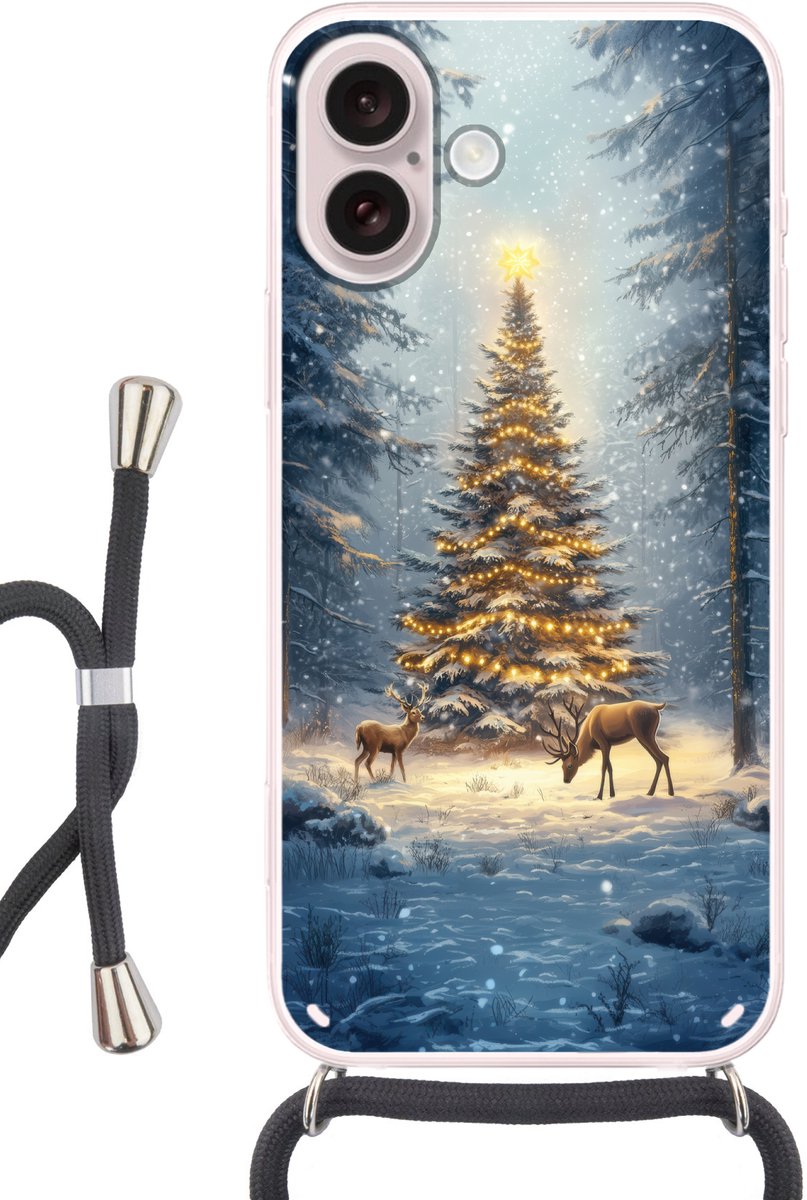 Kerstlicht - Woud - Hert - Donker