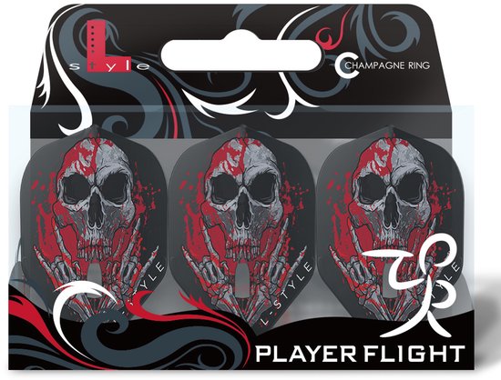 L-Style Pro L1 Ryan Searle V3 Clear Black - Dart Flights van L-Style — afbeelding 3