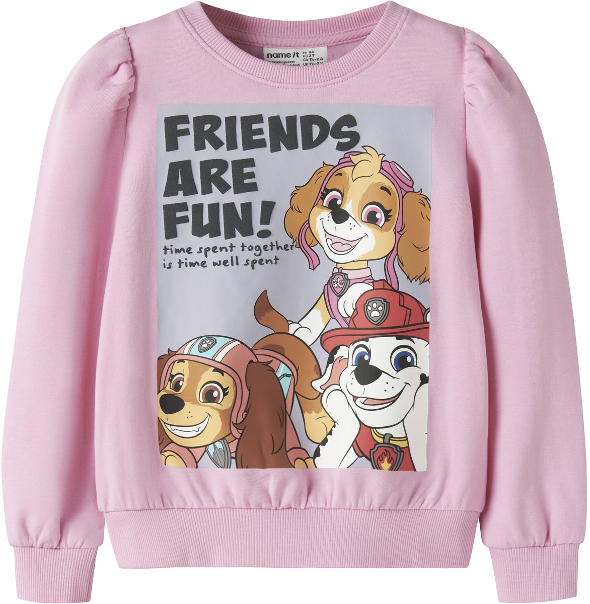 NAME IT - NMFARINA PAW SWEAT BRU CPLG - Meisjes - Sweaters