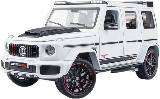 Mercedes-Benz G-Klasse Brabus (Wit) (22 cm) 1/24 {G Klasse - G