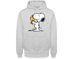 Peanuts Snoopy En Woodstock Vrienden Hoodie Unisex