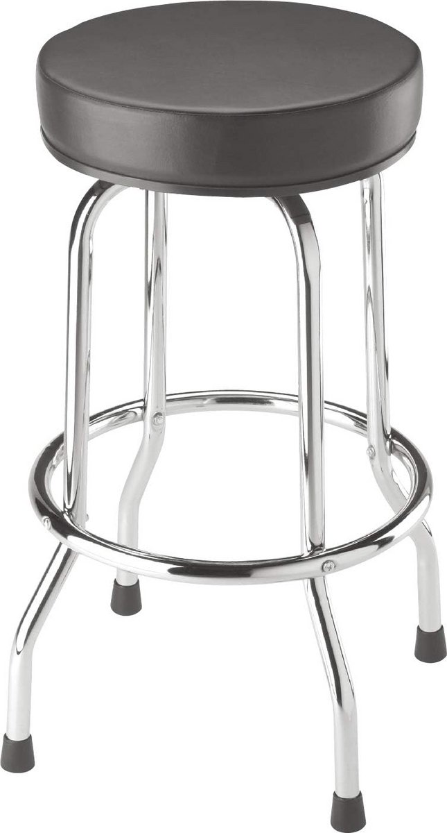 Draaibare Barkruk 29 Inch - Comfortabele Gewatteerde Stoel