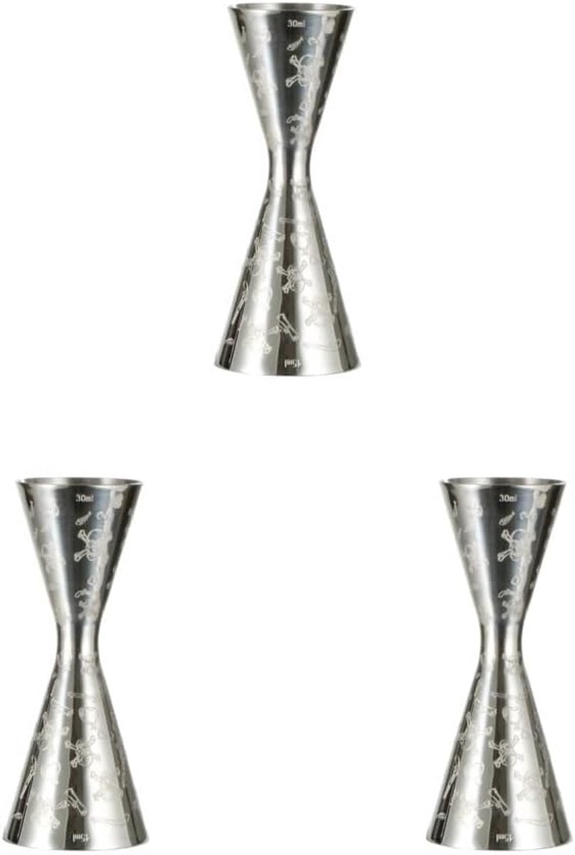 Cocktail Jigger 30ml 45ml Roestvrij Staal Barman Tool