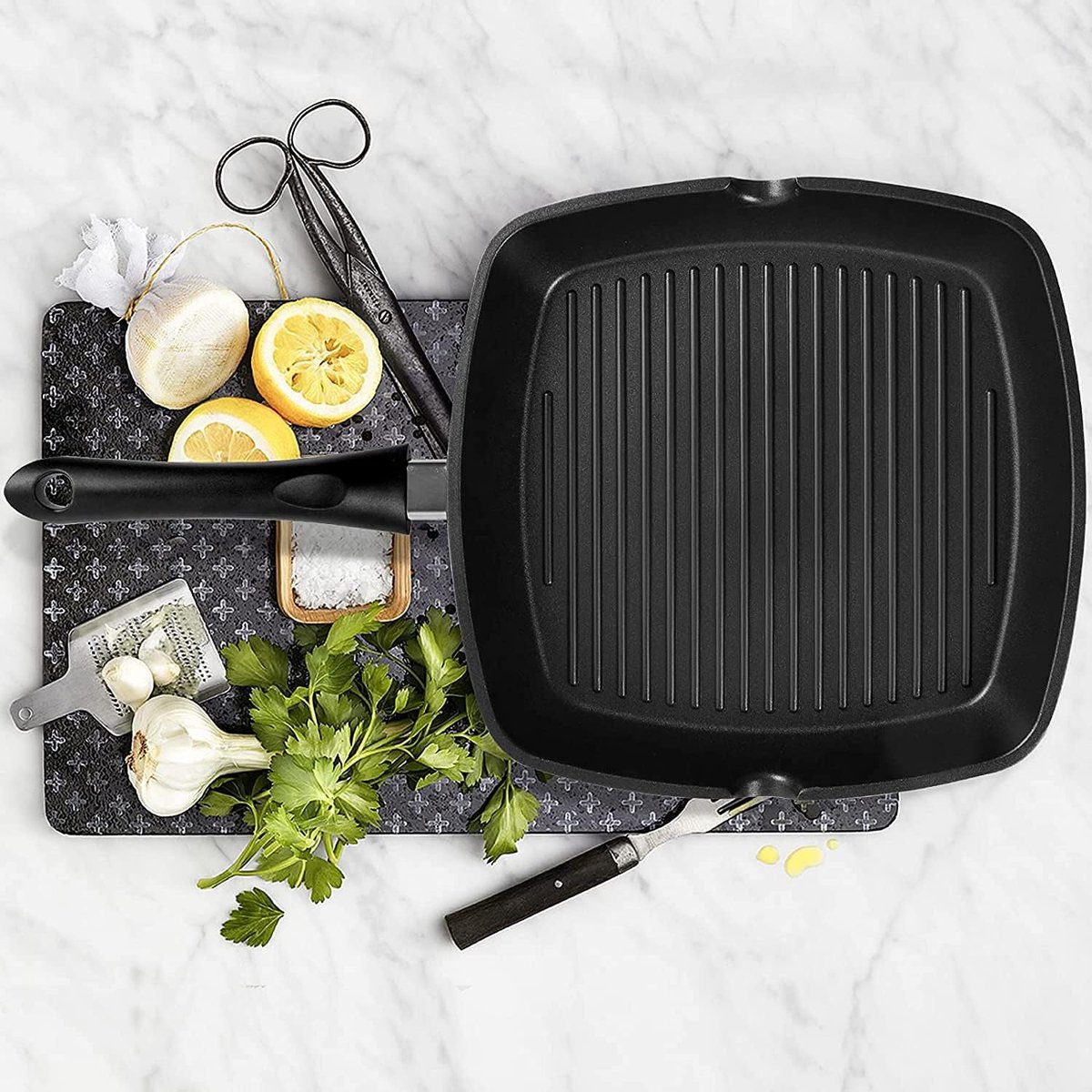 Tafelgrill Inductie - Bakplaat - Gietijzer