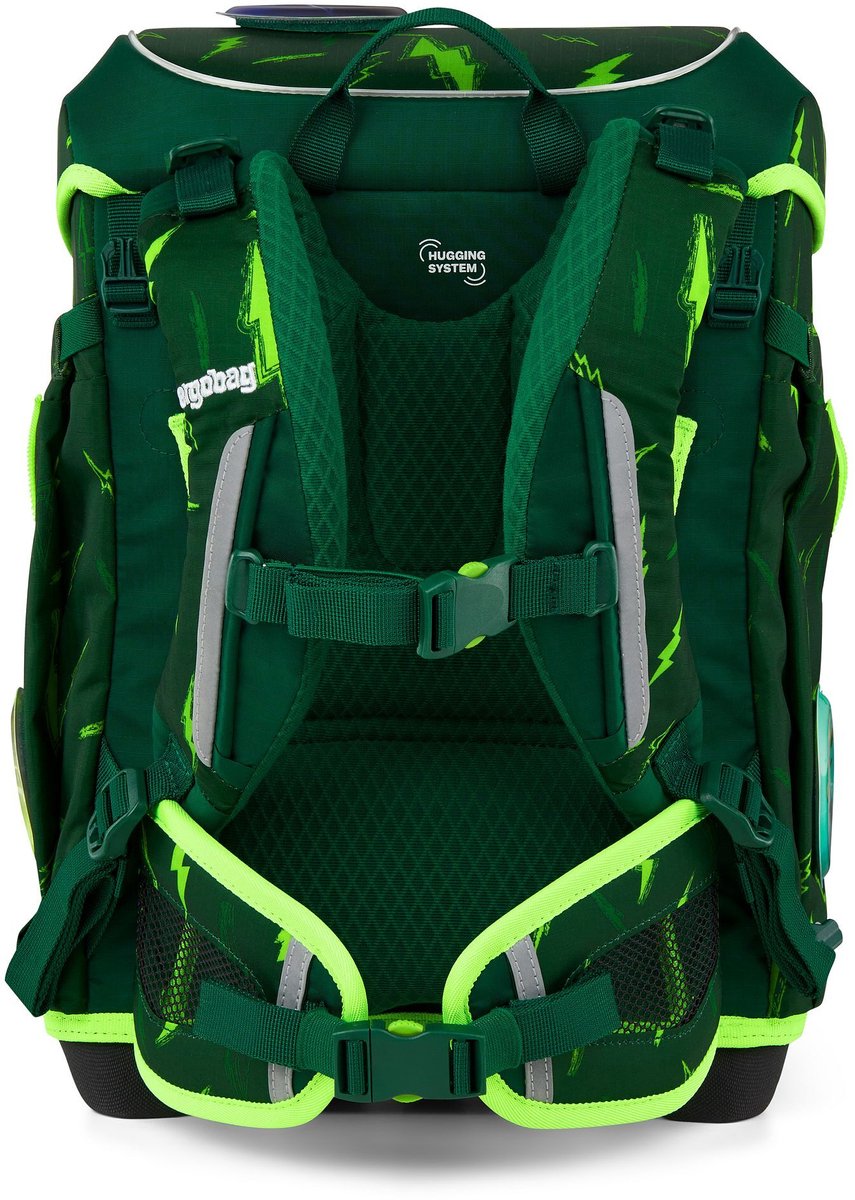ergobag schooltas Cubo Light Set 5-delig CyBär Race zwart