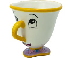 Beauty And The Beast Chip 3D kopje Unisex Kop - meerkleurig - Standard