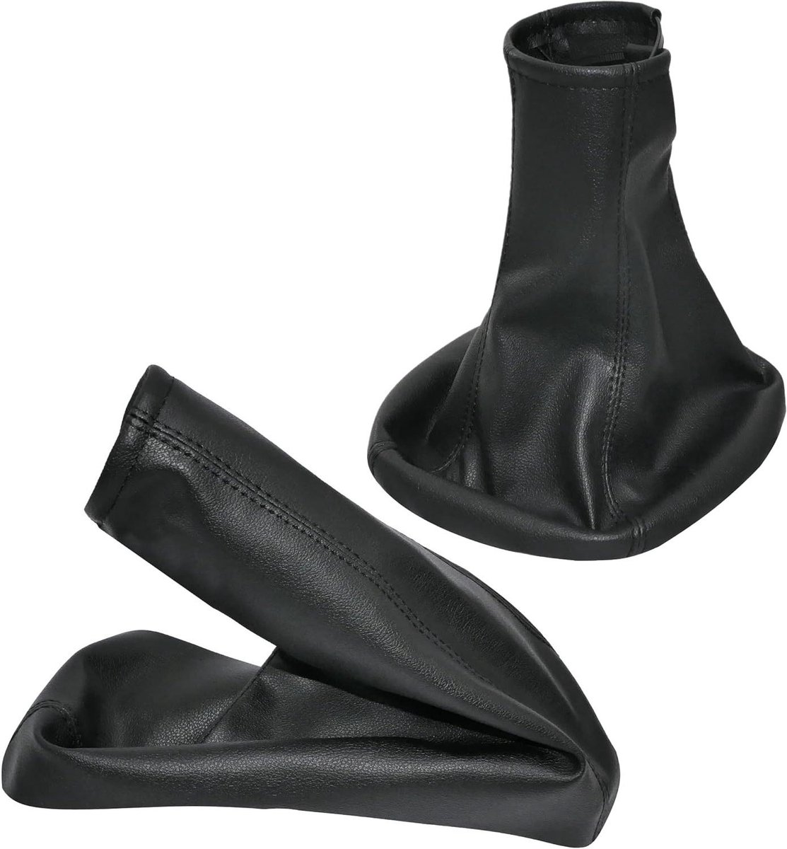 Ronte - Schakelzak en handremhoes - voor Opel Astra G 1998-2004 - Zwart kunstleer - Duurzaam en stijlvol - Eenvoudig te installeren.