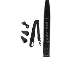 Superieure Elektronische Saxofoon met 84 Tonen en 12 Toetsen - Hightech Universeel Blaasinstrument met Digitaal Display voor Professionele Oefening