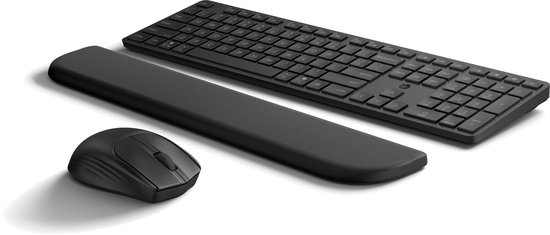 HP 580C Multi-Device Dual-Mode Toetsenbord en Muis met polssteun QWERTY