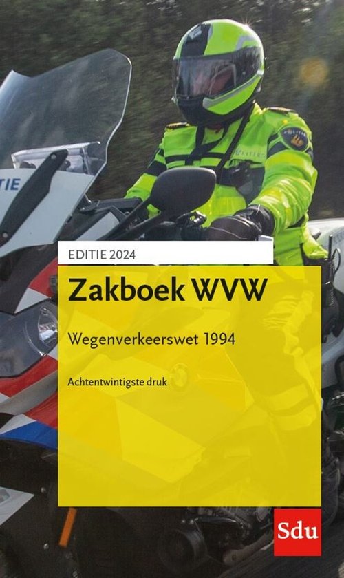 Zakboek WVW Wegenverkeerswet 1994 2024 - cover