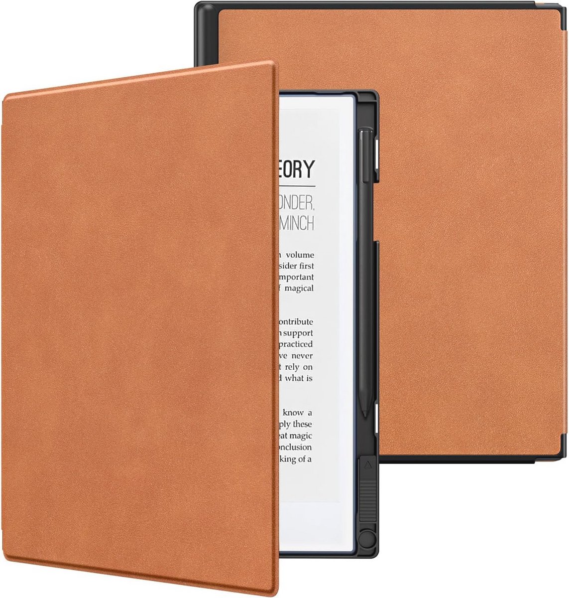 Slanke en lichte hoes voor Remarkable 2 tablet met harde achterkant en penhouder