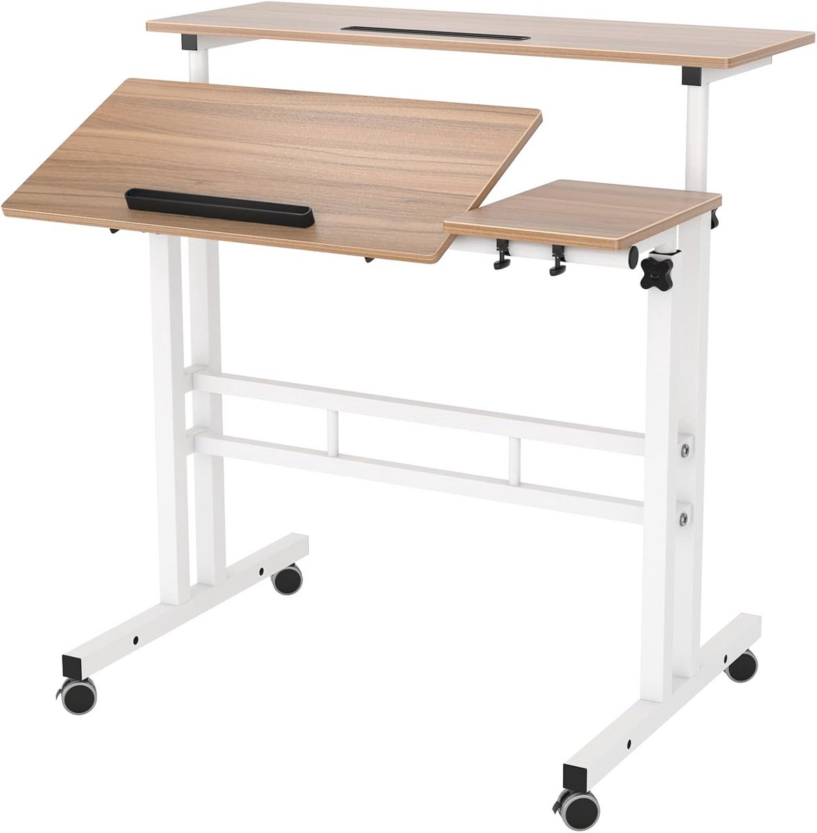 Verstelbaar Hoogte Computer Bureau Laptop Tafel Werkstation